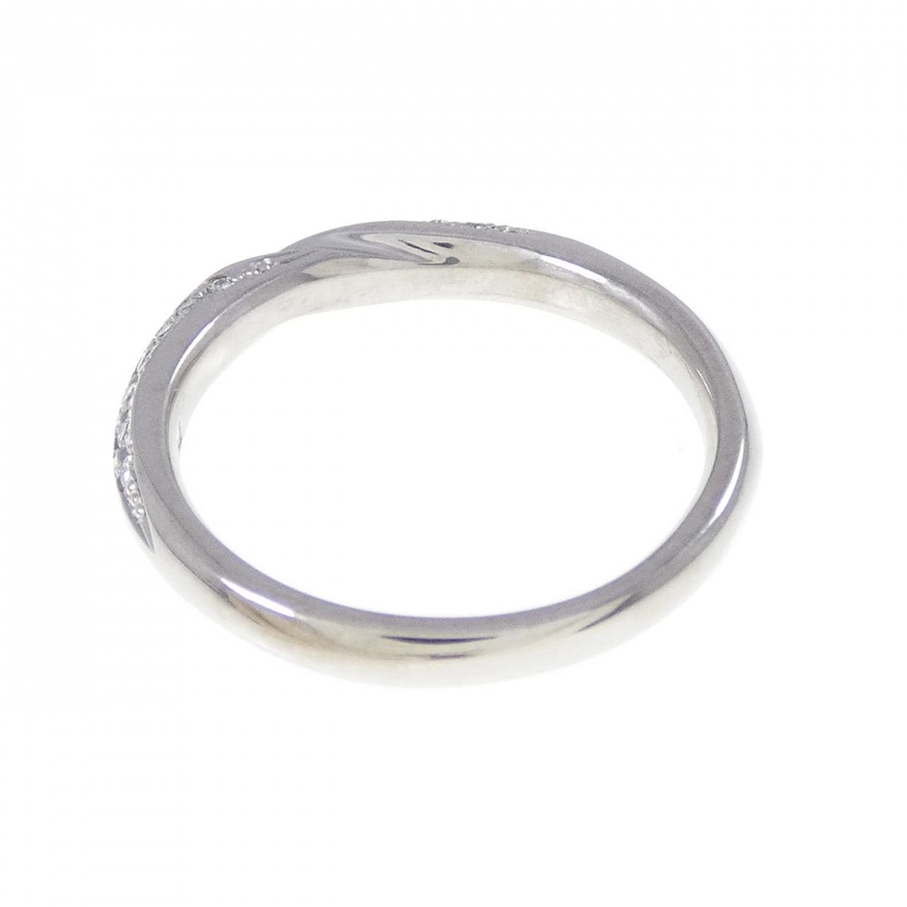 PT950 ダイヤモンド リング 0.098CT