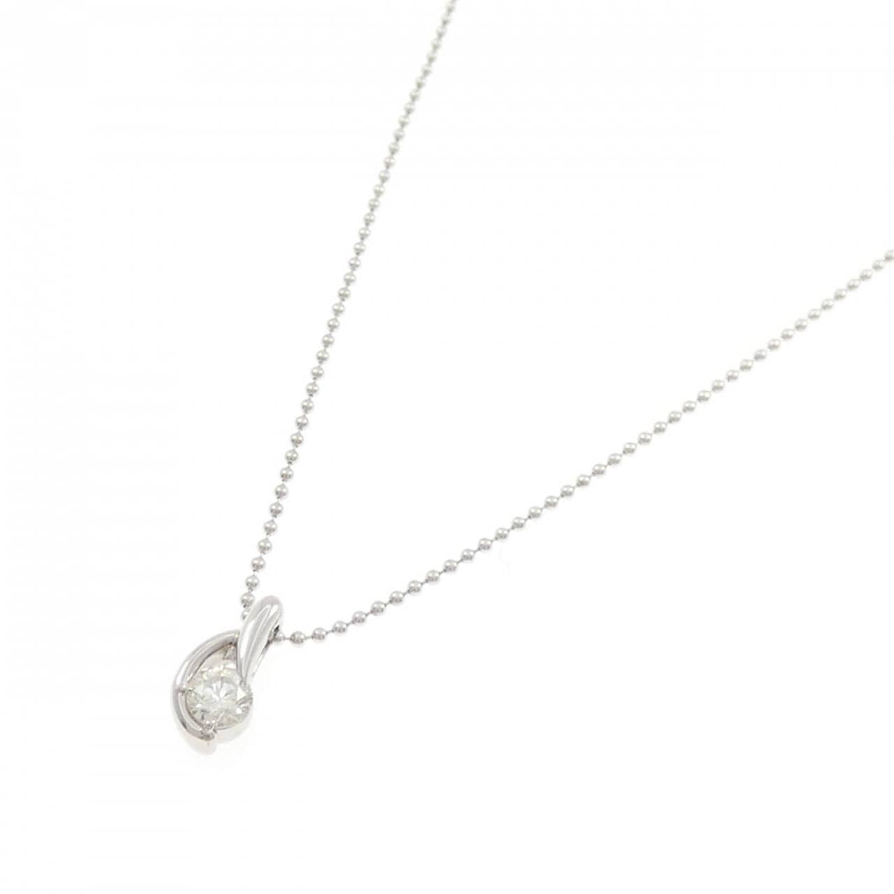 PT900/PT850 ダイヤモンド ネックレス 0.35CT