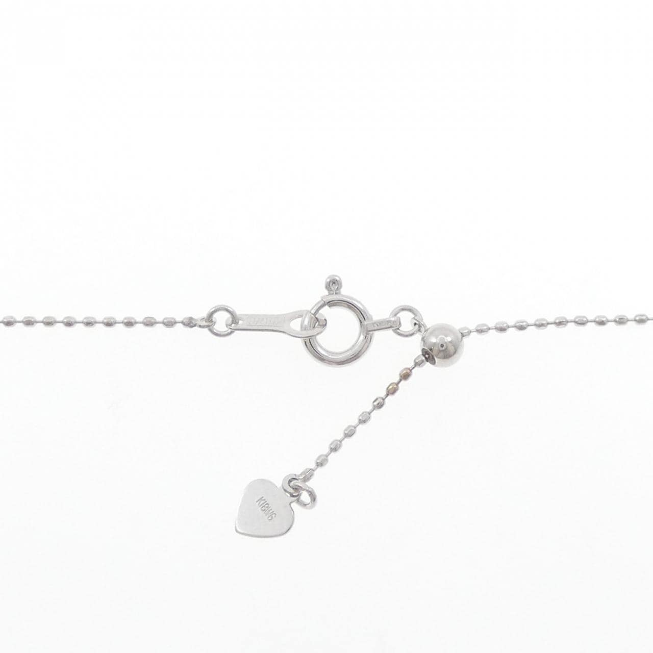 K18WG Sapphire Necklace 3.32CT