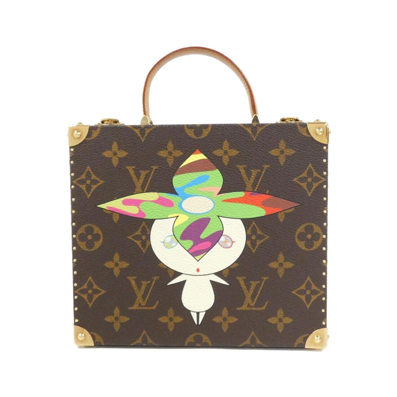 [vintage] LOUIS VUITTON Monogram (Murakami) Hard Case Flower Batman M92475 Bag