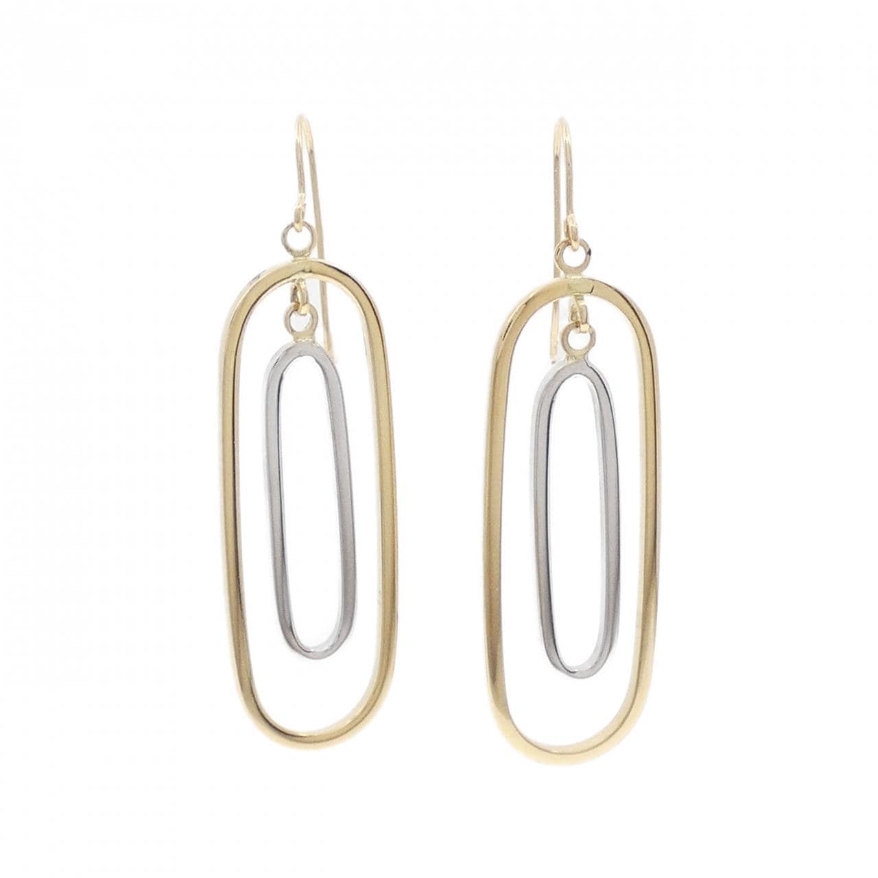 [BRAND NEW] K18YG/K18WG earrings