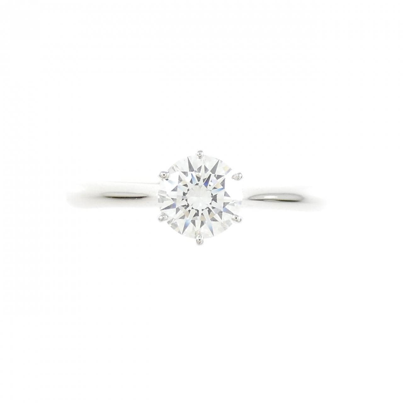 【リメイク】PT900 ダイヤモンド リング 0.502CT D IF 3EXT