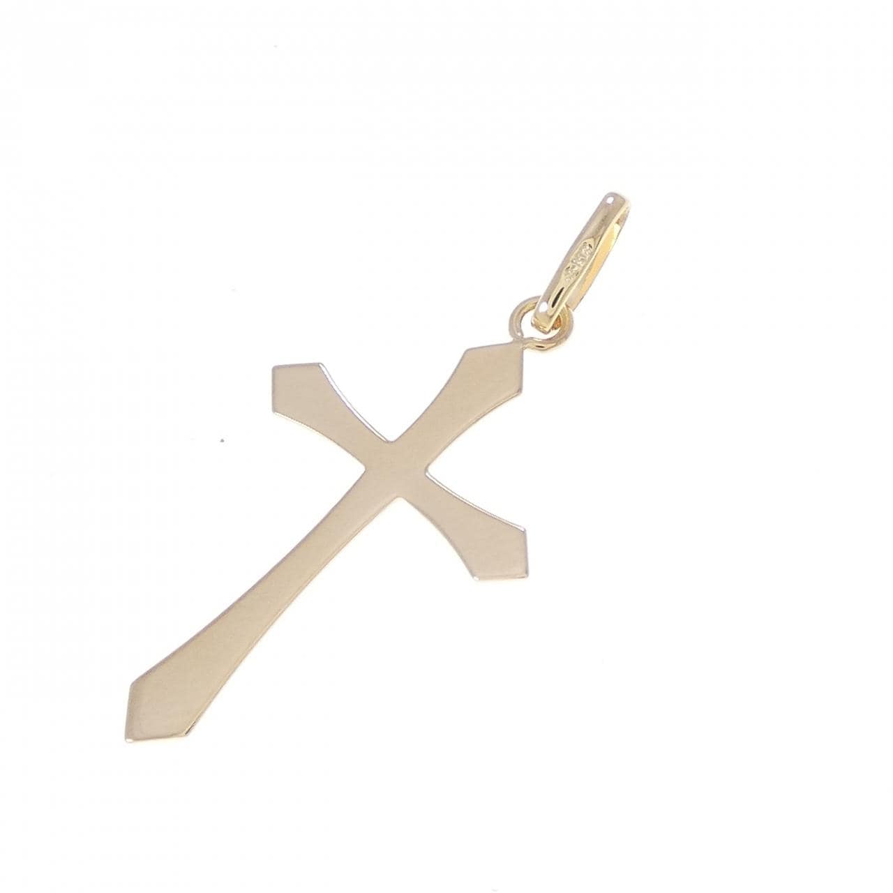 K18YG クロス ペンダント