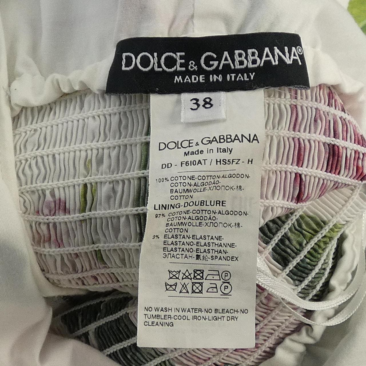 ドルチェアンドガッバーナ DOLCE&GABBANA F610AT/HS5FZ ワンピース