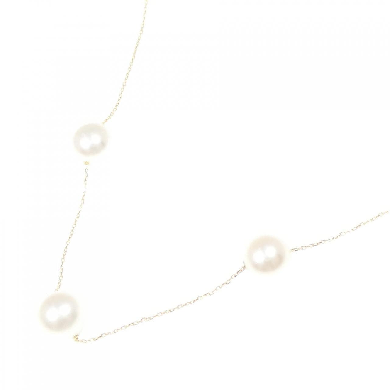 K18YG アコヤパール ネックレス