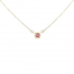 4゜C ルビー ネックレス