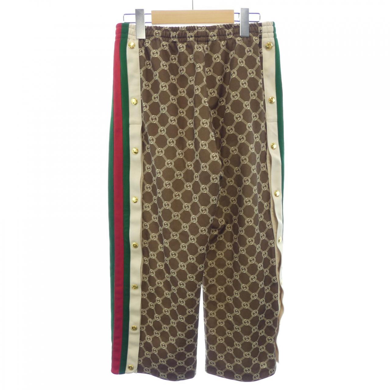 グッチ GUCCI インターロッキングG スナップボタン ジョギングパンツ 671496 XJD1G パンツ