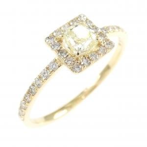 K18YG ダイヤモンド リング 0.40CT