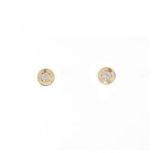 K18YG ダイヤモンド ピアス 0.10CT