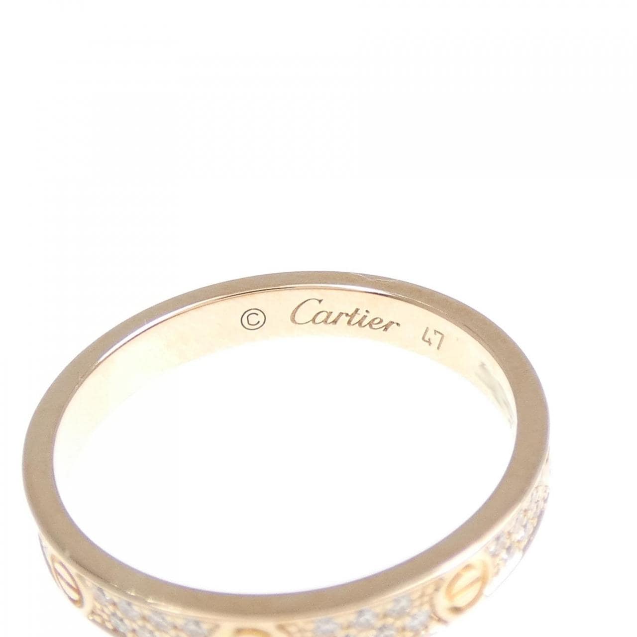 CARTIER MINI LOVE戒指小號戒指