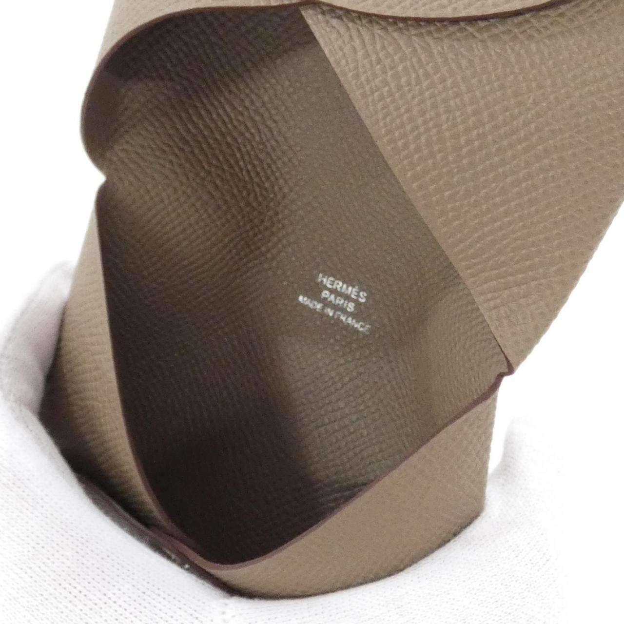 [未使用品] HERMES Calvi 044164CK 卡包