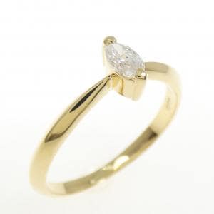 K18YG ダイヤモンド リング 0.15CT