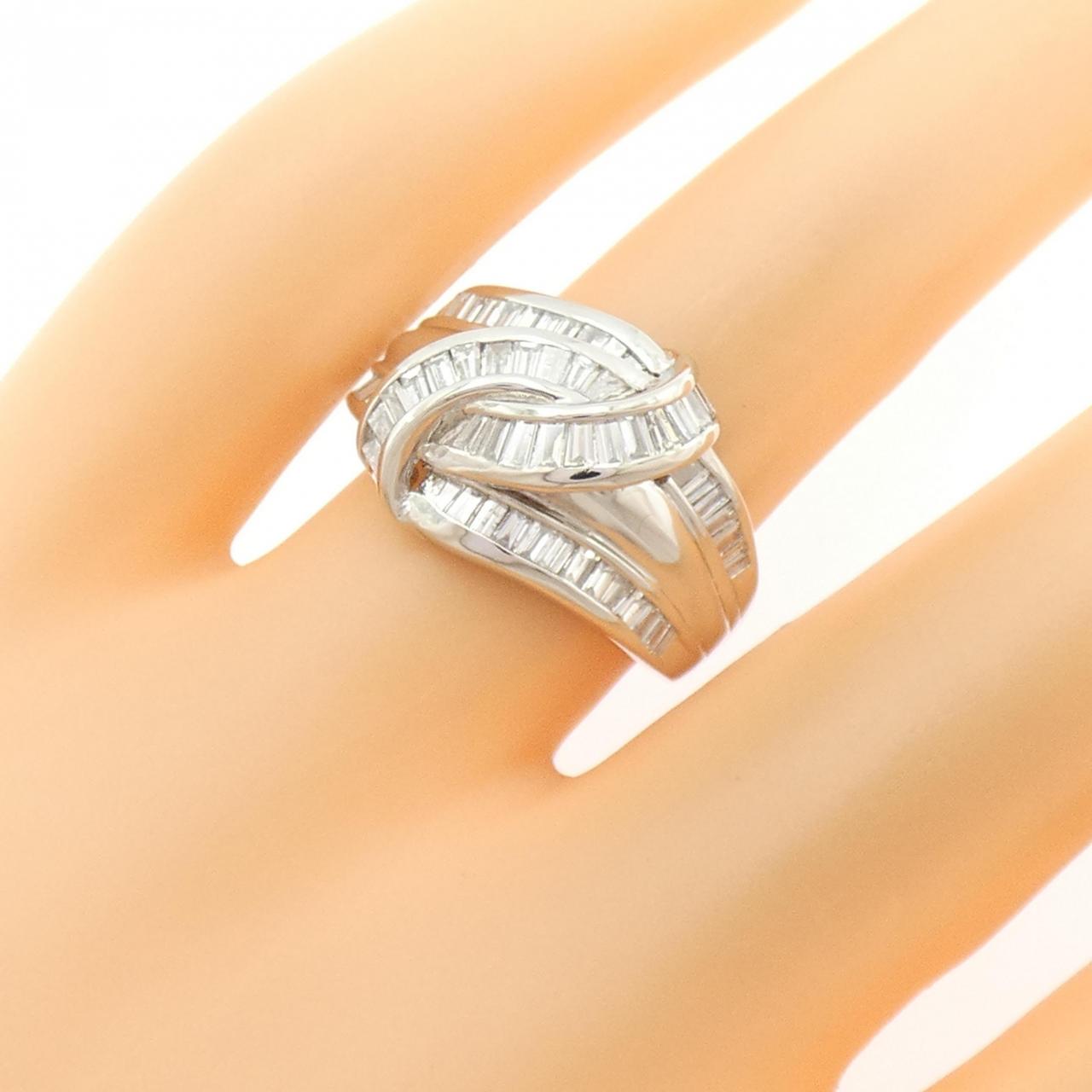 PT900 ダイヤモンド リング 1.00CT