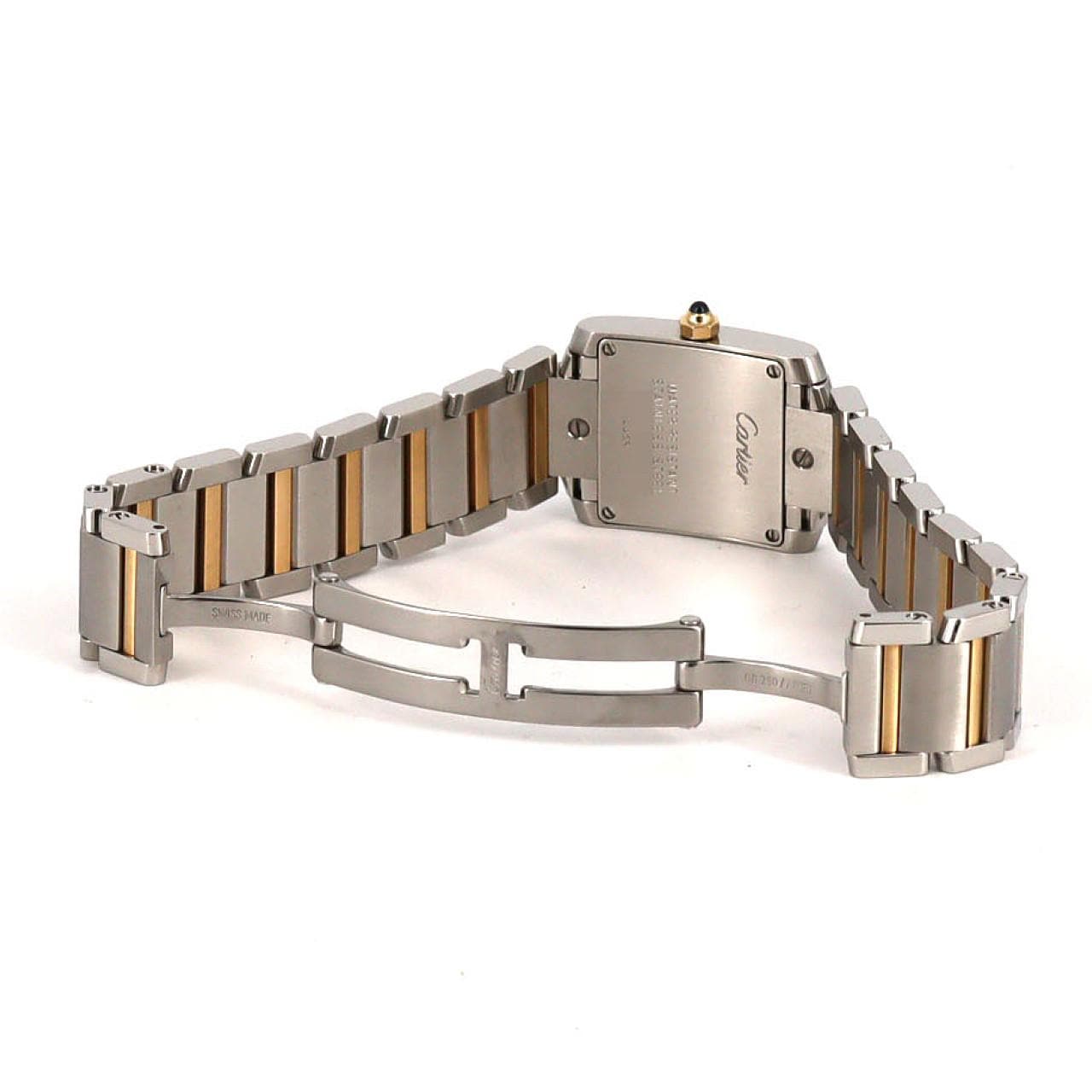 カルティエ タンクフランセーズSM コンビ W51007Q4 SSxYG クォーツ