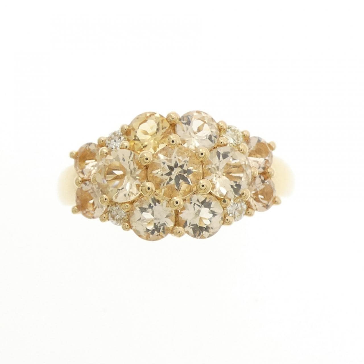 ジーエスティービー インペリアルトパーズ リング 2.00CT