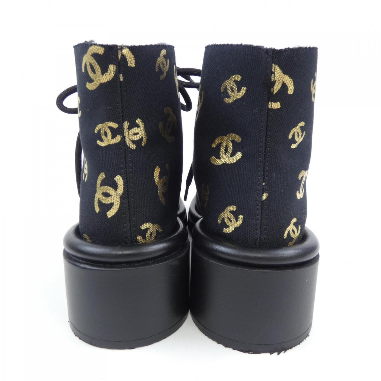 シャネル CHANEL レースアップ G39093Y56084 ブーツ