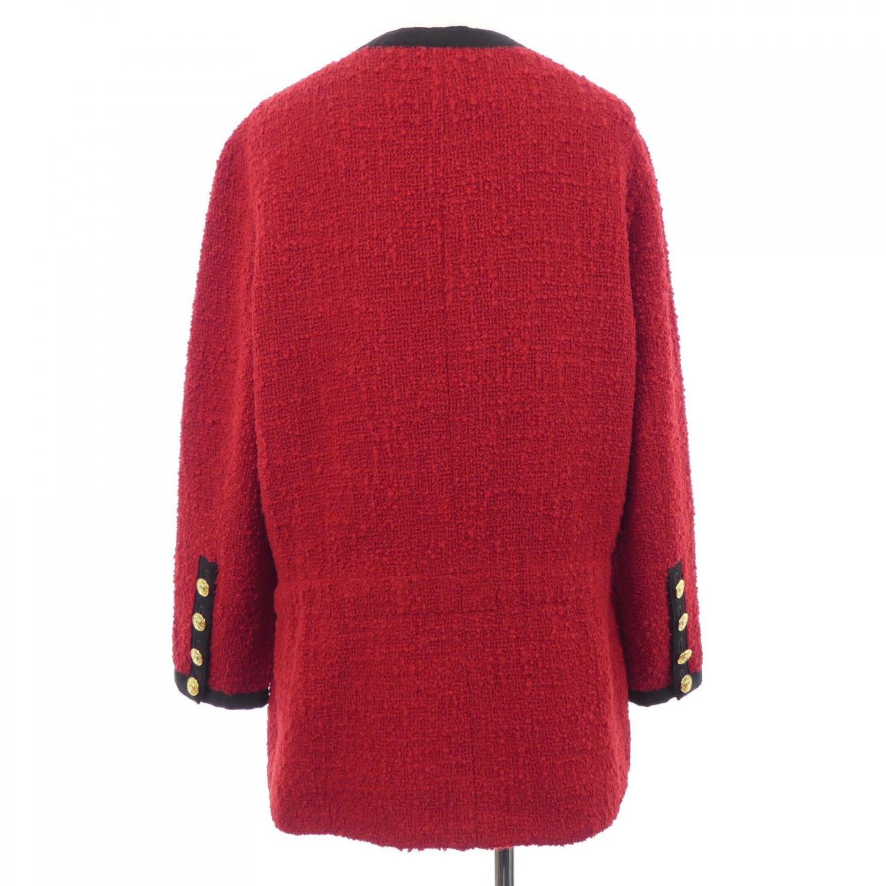 【ヴィンテージ】シャネル CHANEL 21175838 ノーカラージャケット