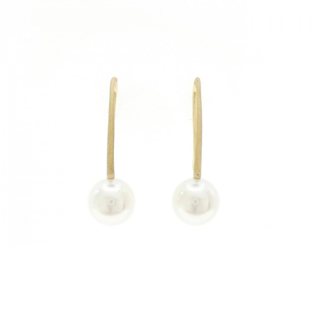 K18YG アコヤパール ピアス 8.1mm