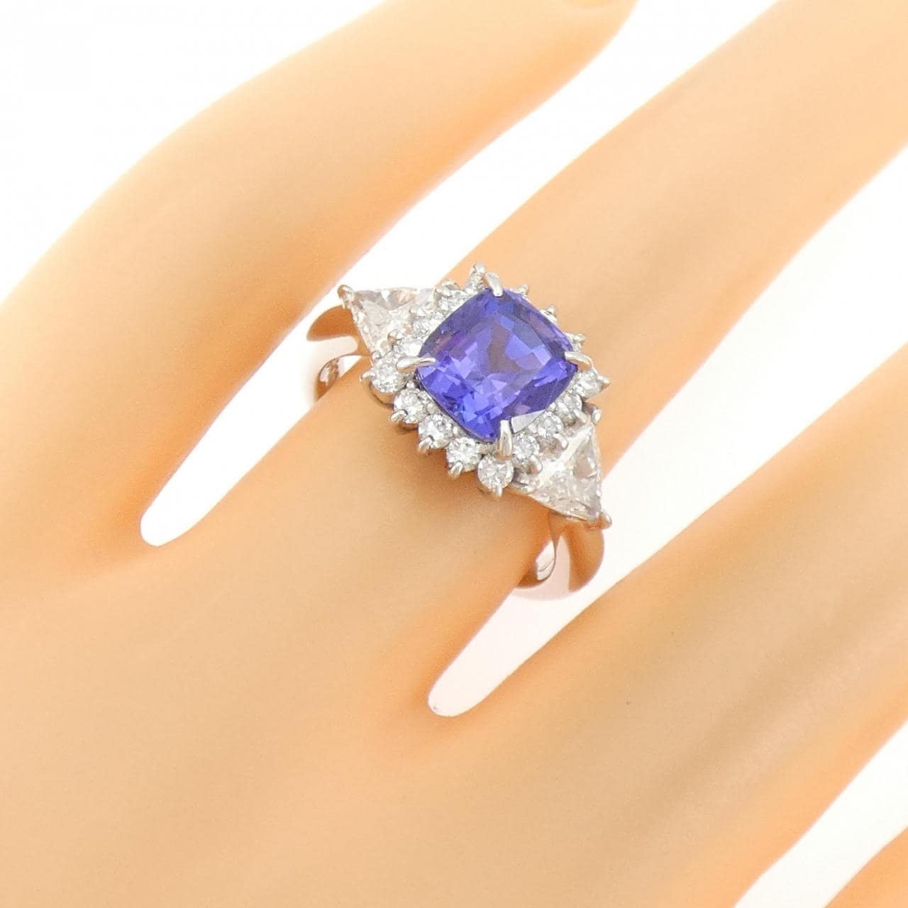 PT900 タンザナイト リング 2.15CT