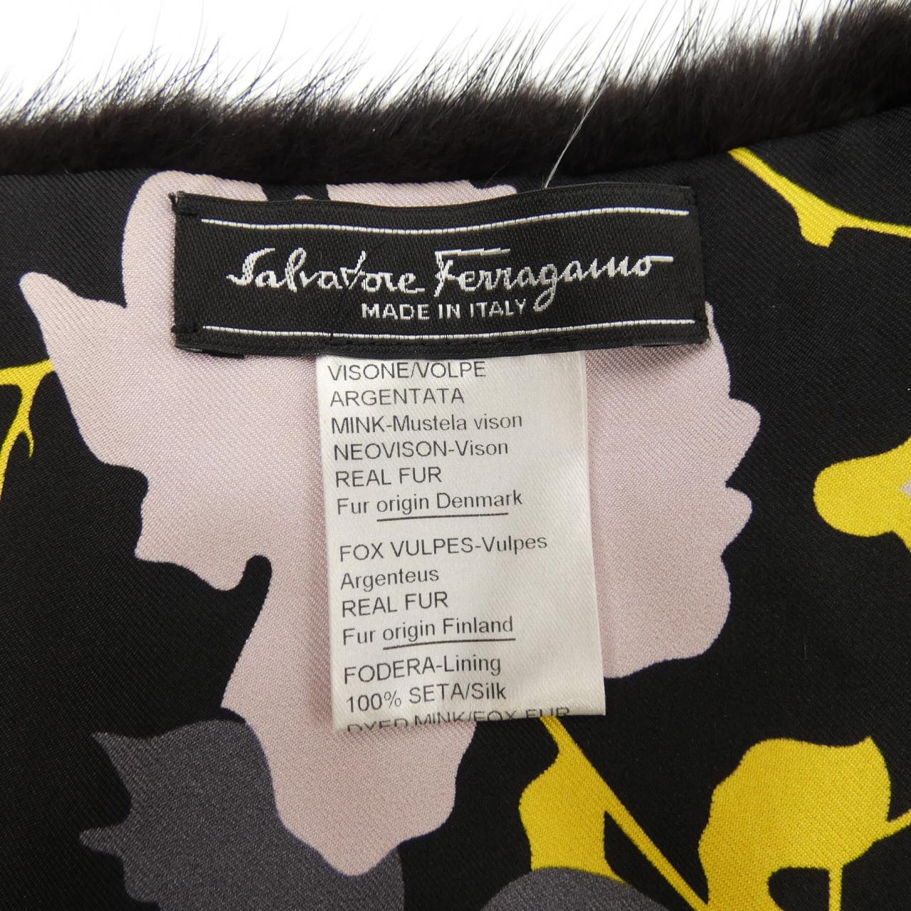 サルヴァトーレフェラガモ SALVATORE FERRAGAMO MUFFLER