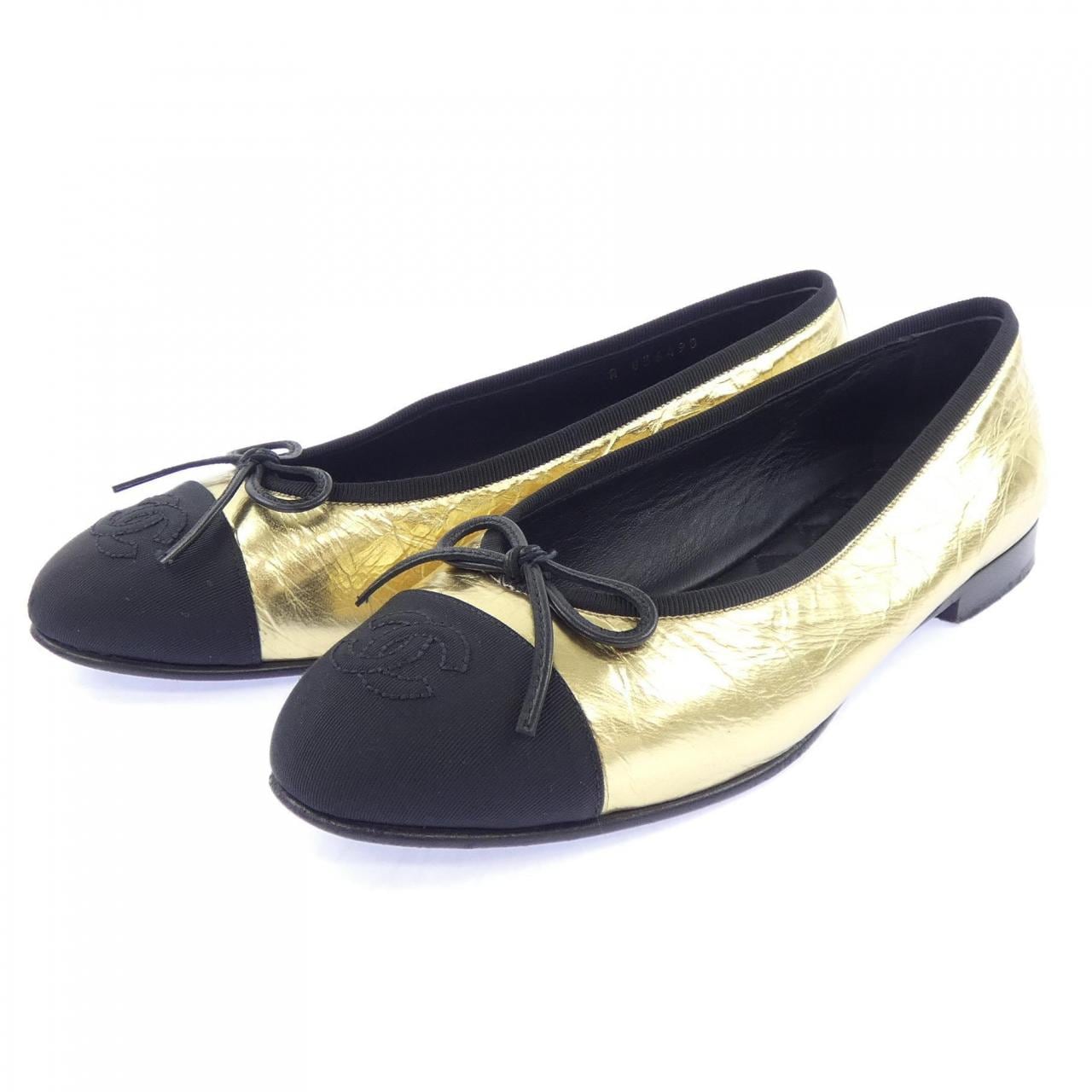 シャネル CHANEL G36490 フラットシューズ