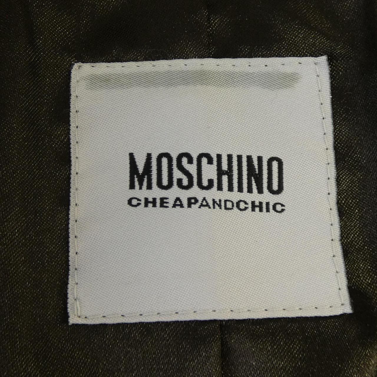 モスキーノチープアンドシック MOSCHINO CHEAP&CHIC RA37026190 レザーライダースジャケット