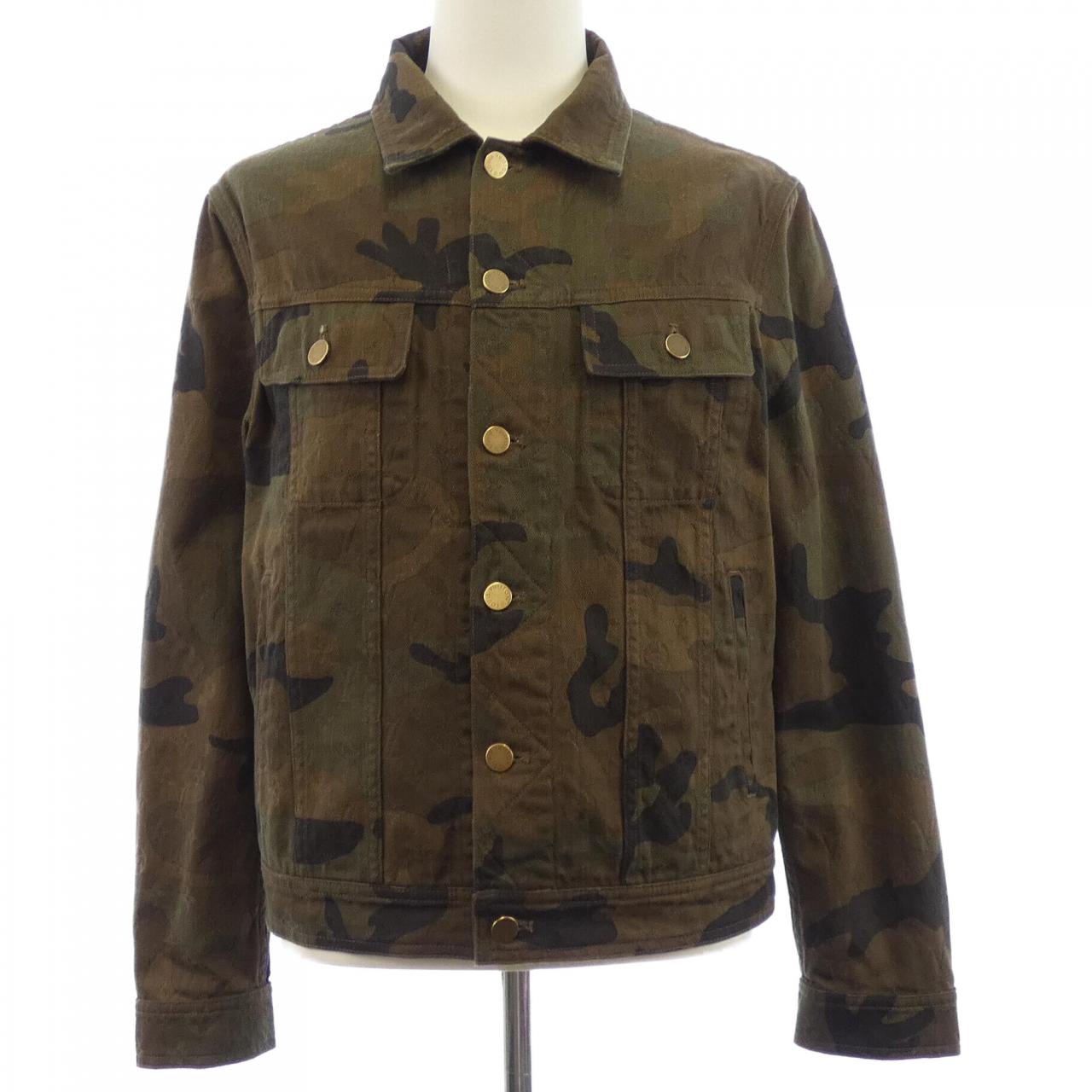 ルイヴィトン LOUIS VUITTON JACQUARD DENIM TRUCKER JACKET HDA91WDSQ SUPREME デニムジャケット