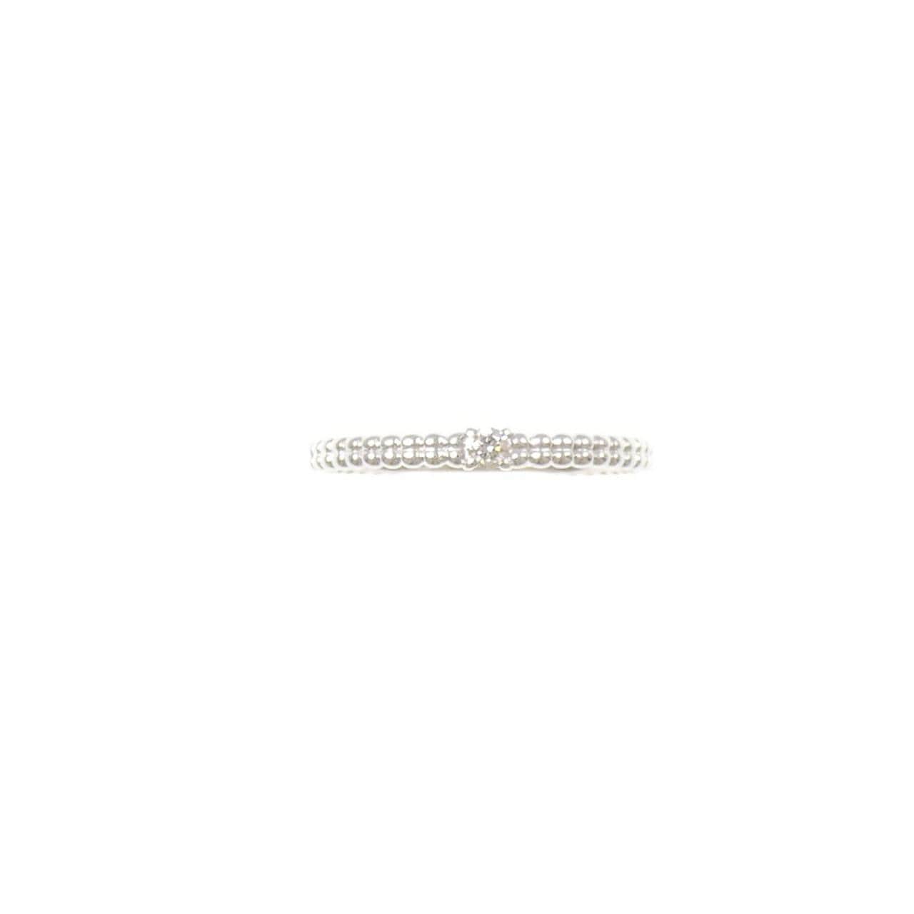 K10WG ダイヤモンド リング 0.03CT
