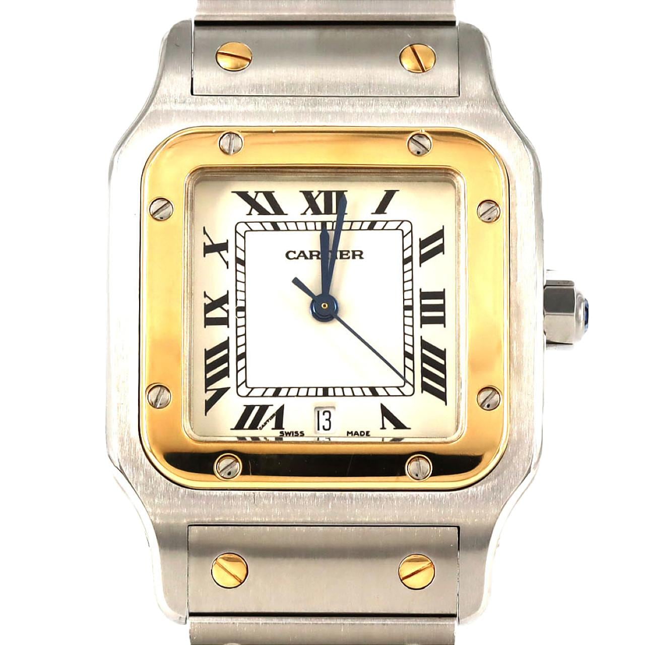 カルティエ サントスガルベLM コンビ W20011C4 SSxYG クォーツ