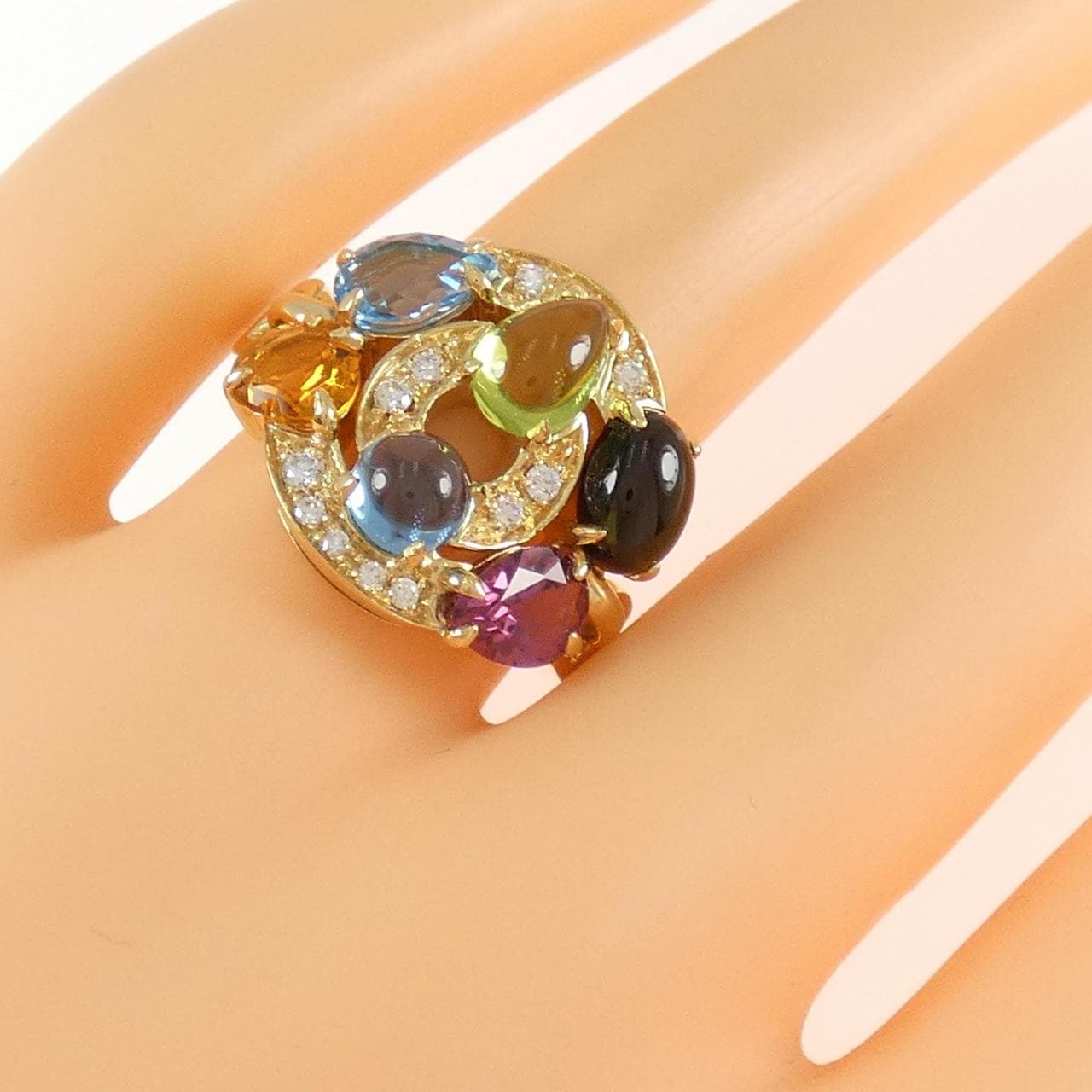 BVLGARI Strale Shield Design Ring