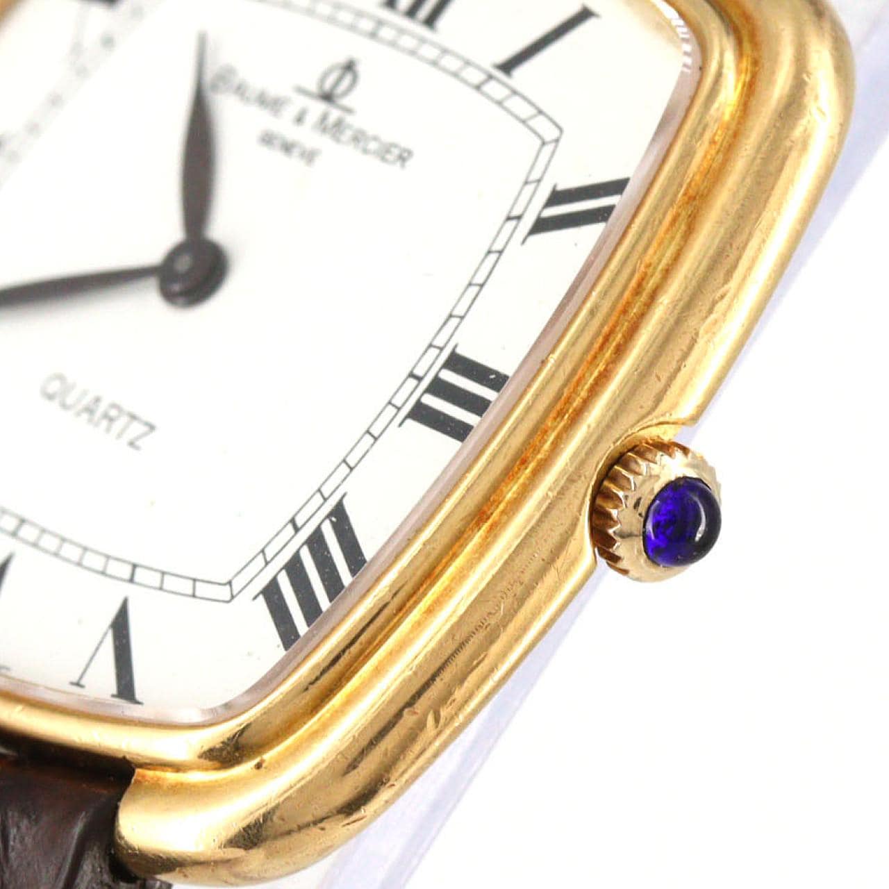 【ノーメンテナンス還元価格】ボーム&メルシェ スクエアケース YG 47089 YG クォーツ