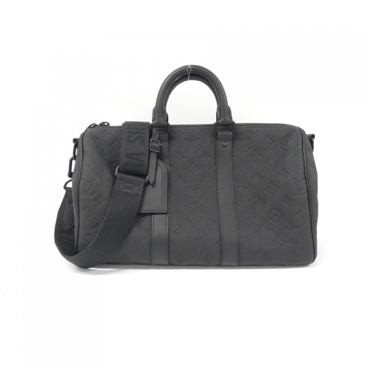 LOUIS VUITTON Taurillon Monogram Keepall Bandouliere 35cm M22765 Boston Bag