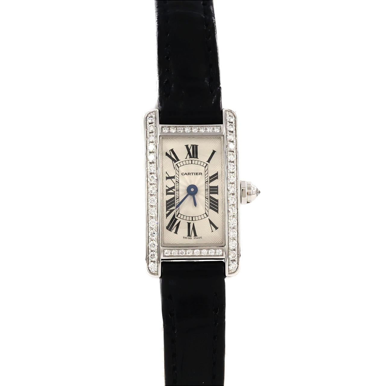 Cartier Mini Tank American WG/D WB710015 WG石英