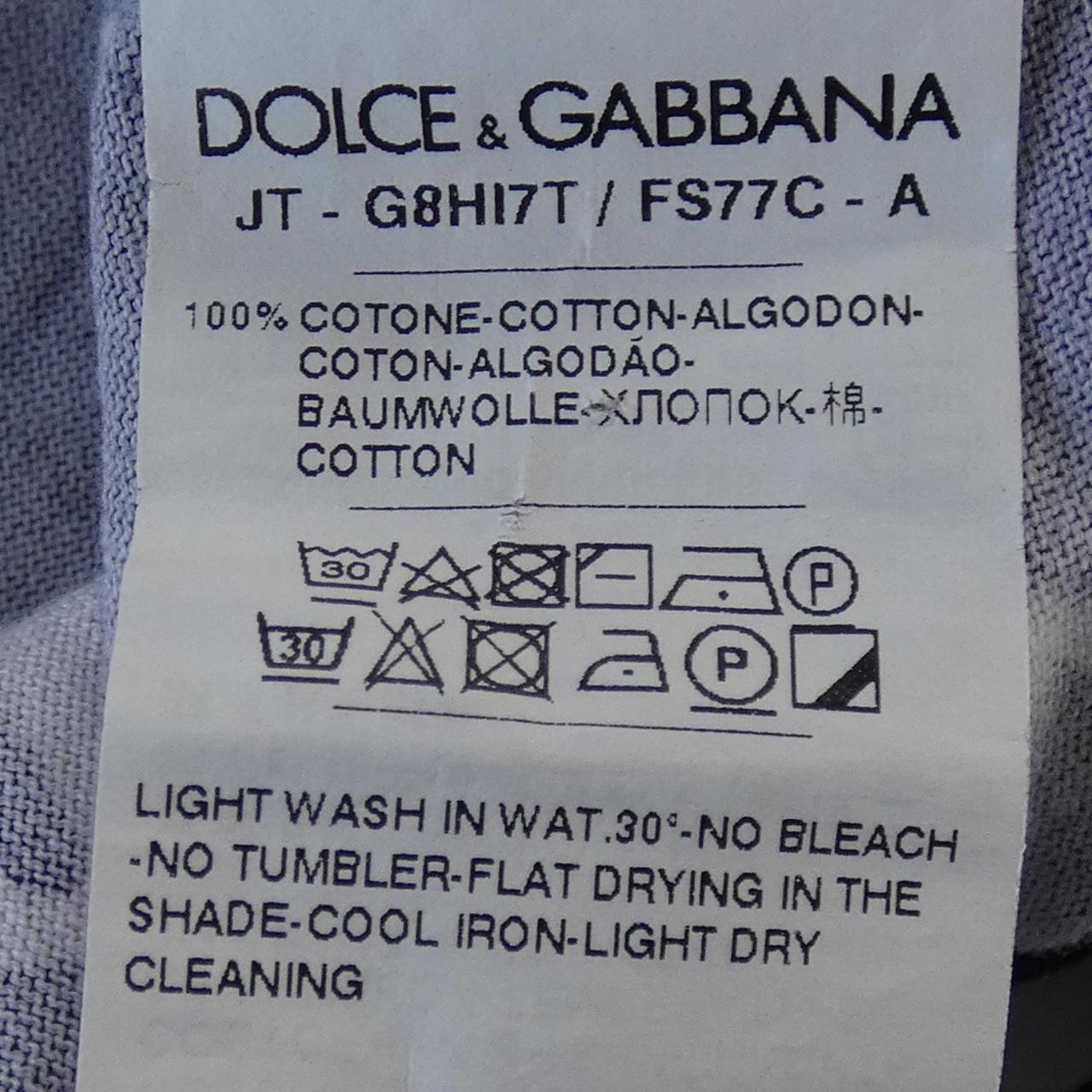 ドルチェアンドガッバーナ DOLCE&GABBANA G8HI7T/FS77C Tシャツ