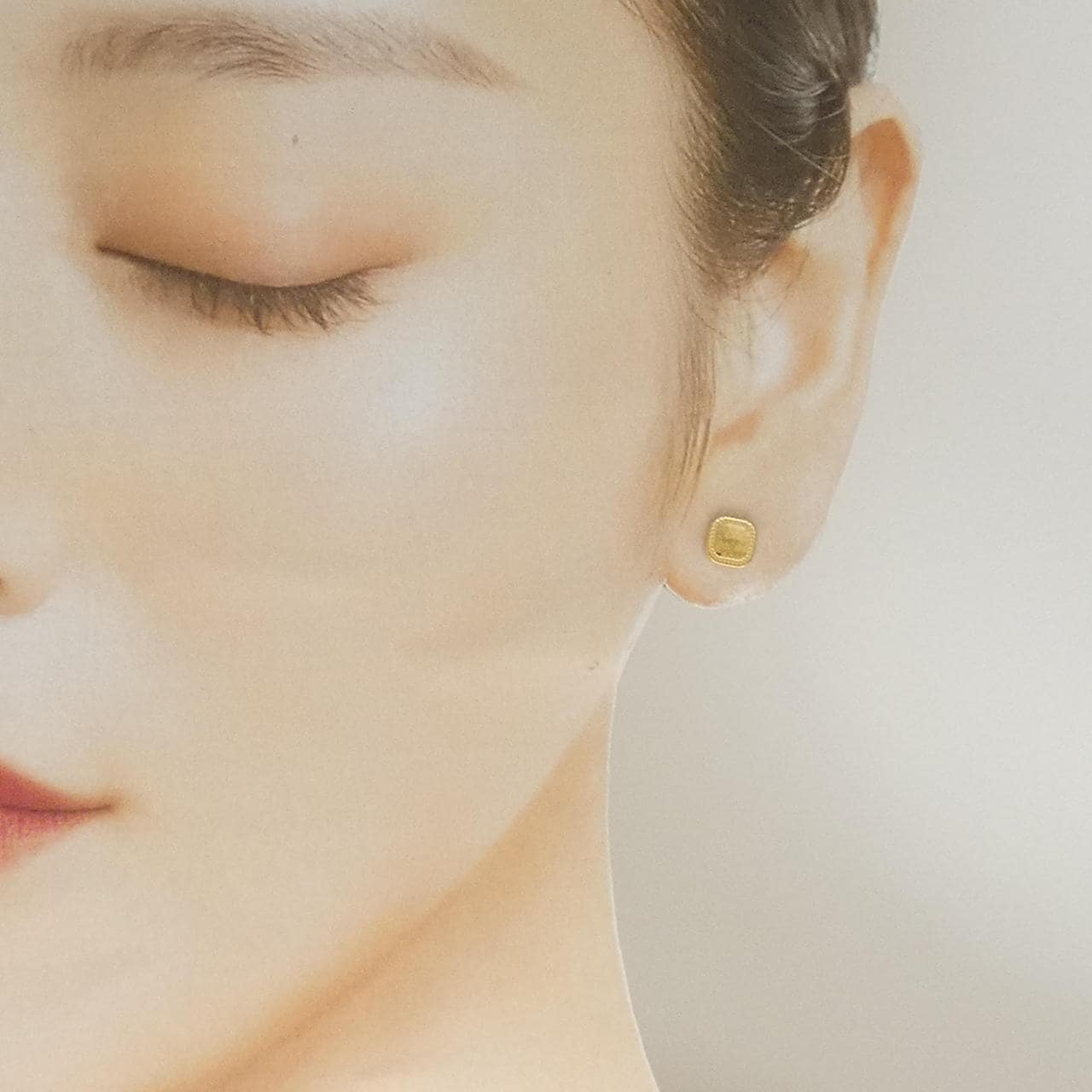 750YG ピアス 片耳