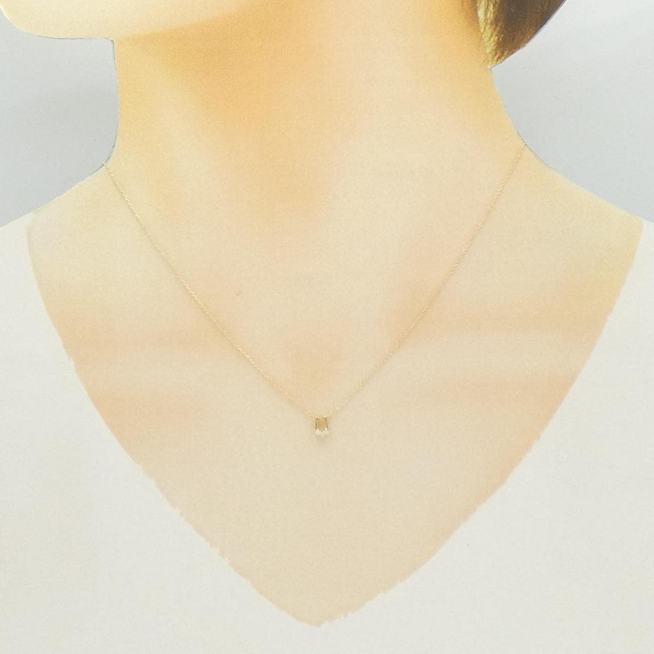 K18YG ダイヤモンド ネックレス