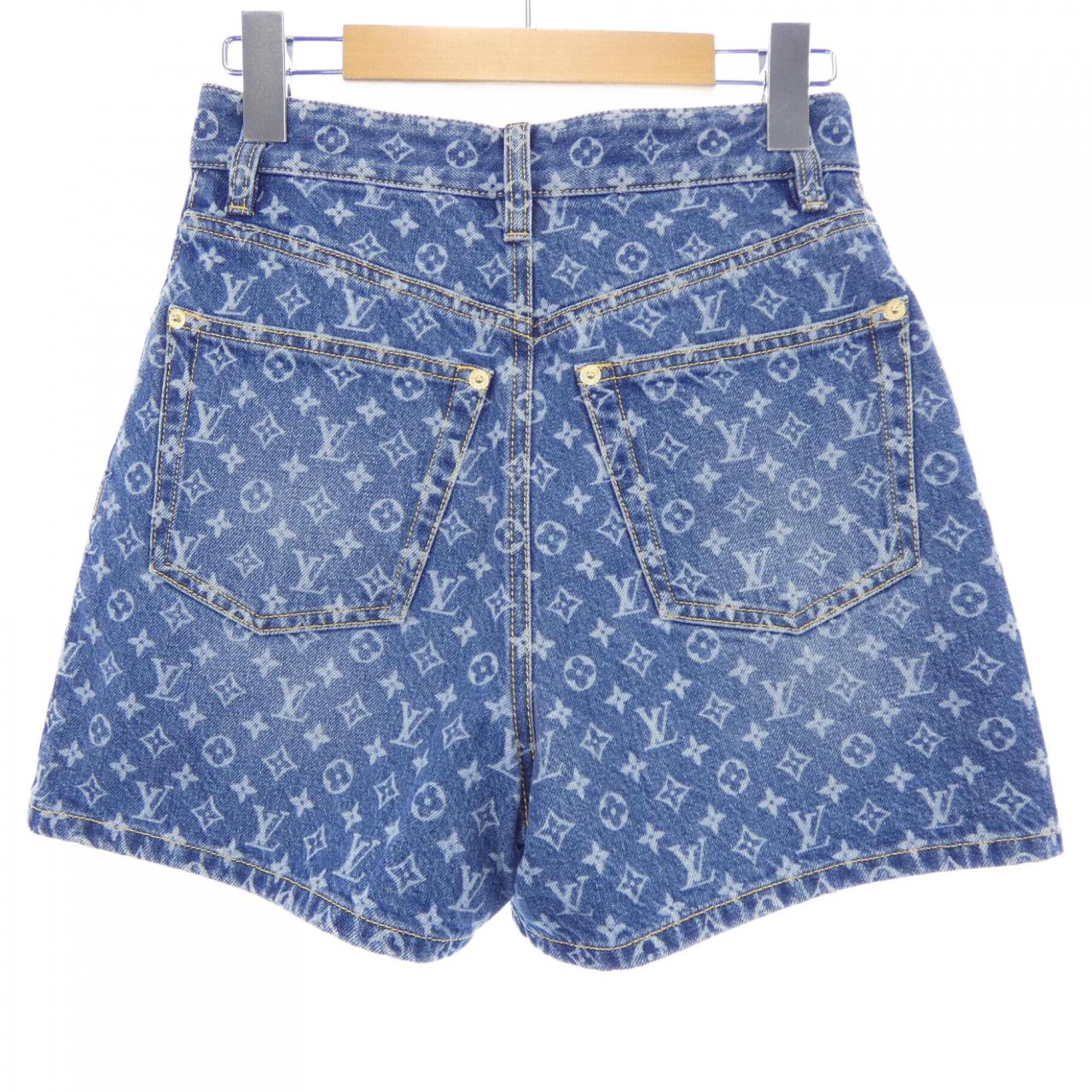 ルイヴィトン LOUIS VUITTON モノグラム デニムショーツ FTPI03EFY ショートパンツ