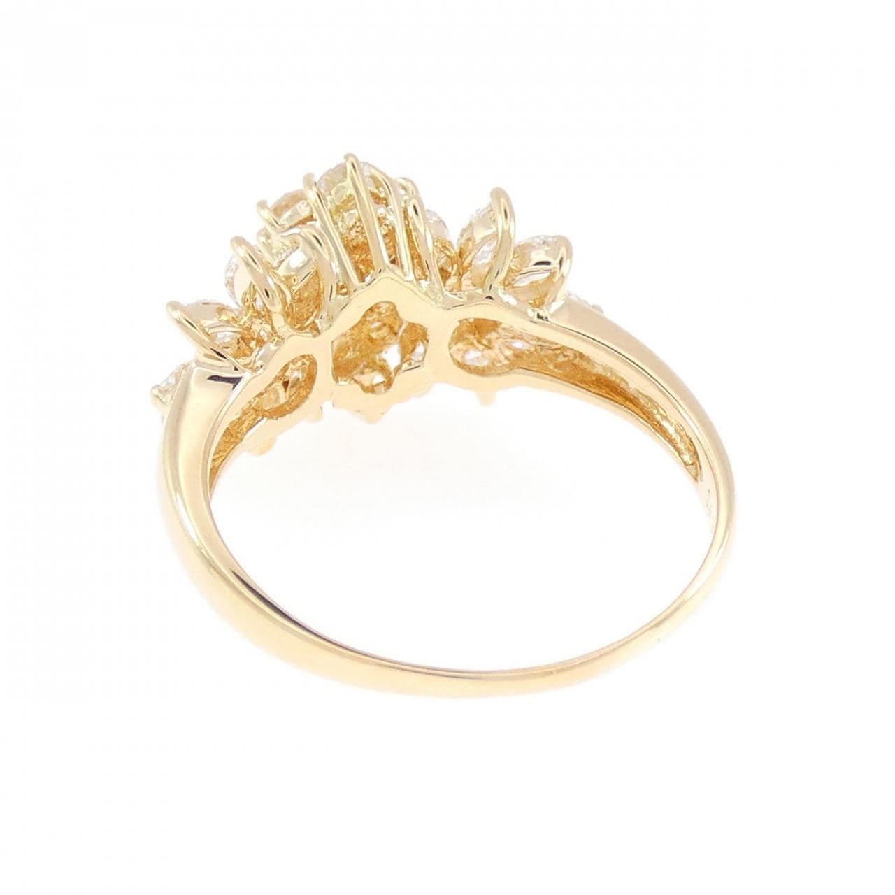 K18YG ダイヤモンド リング 1.411CT