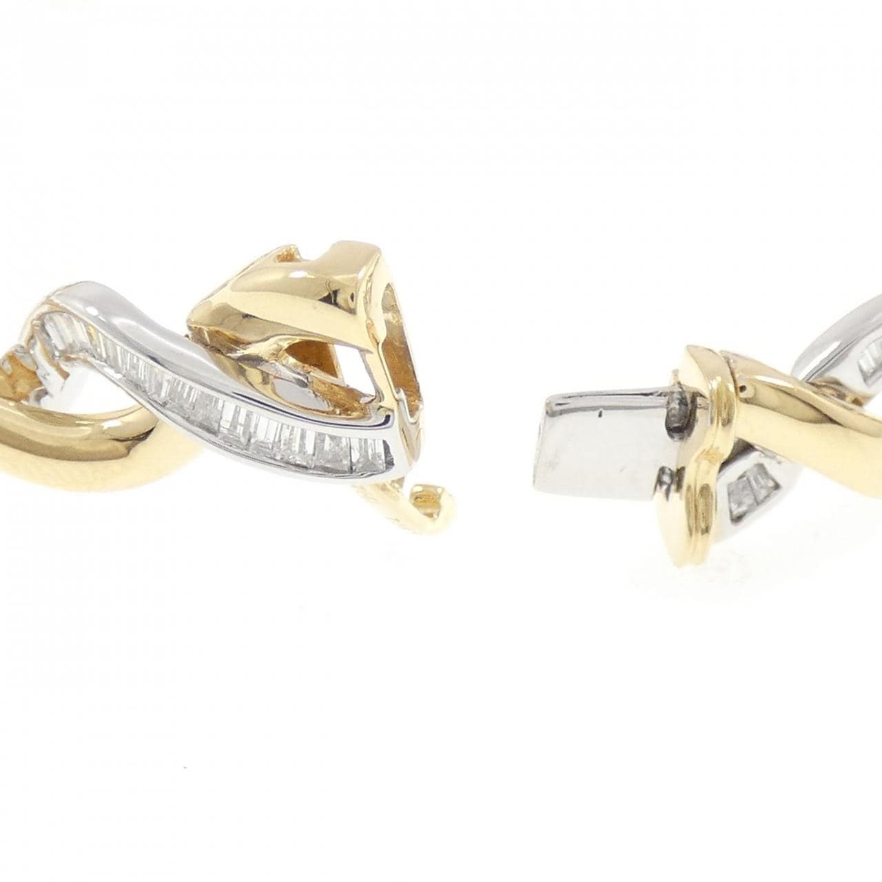 750YG/750WG ダイヤモンド ブレスレット 3.03CT