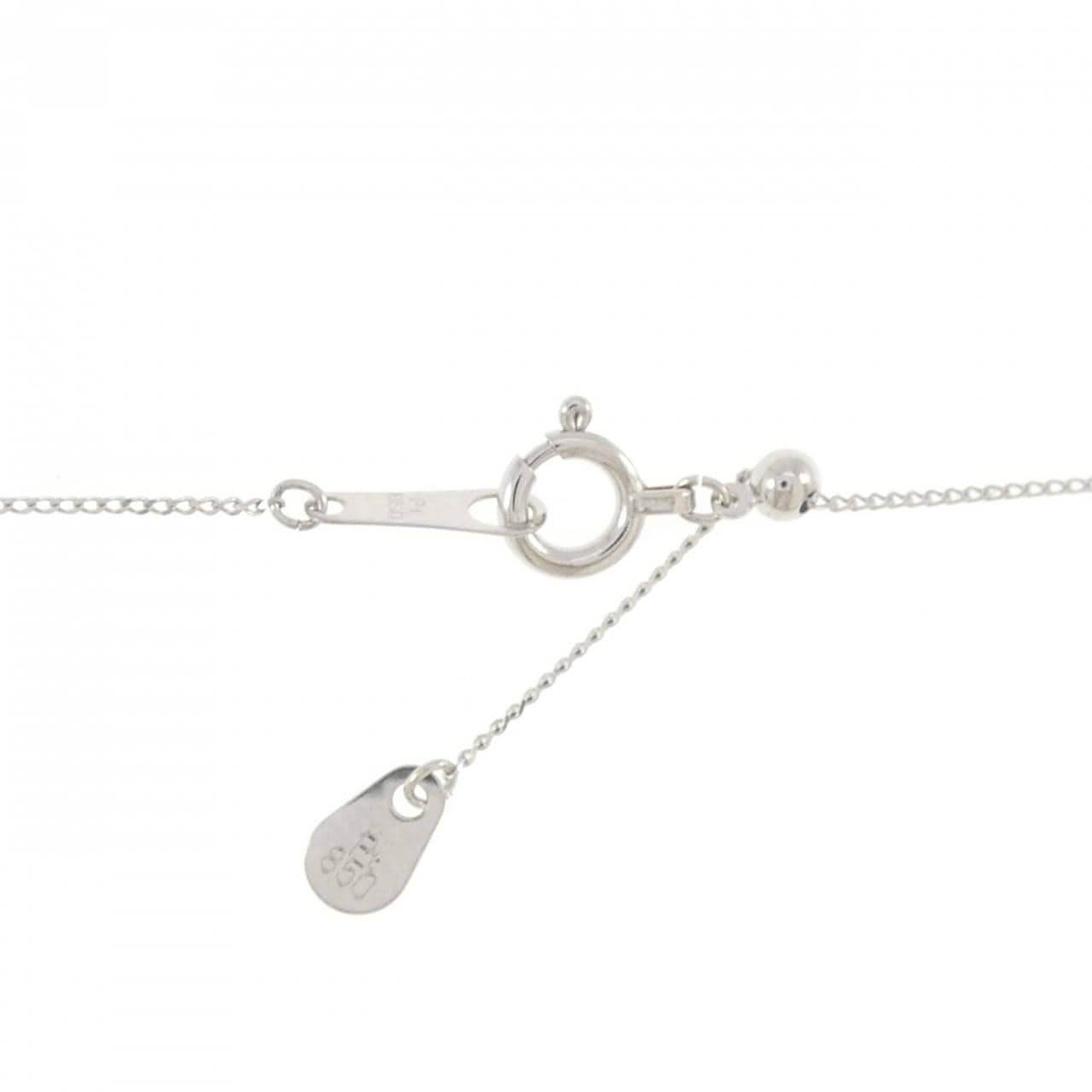 PT950/PT850 ダイヤモンド ネックレス 0.555CT