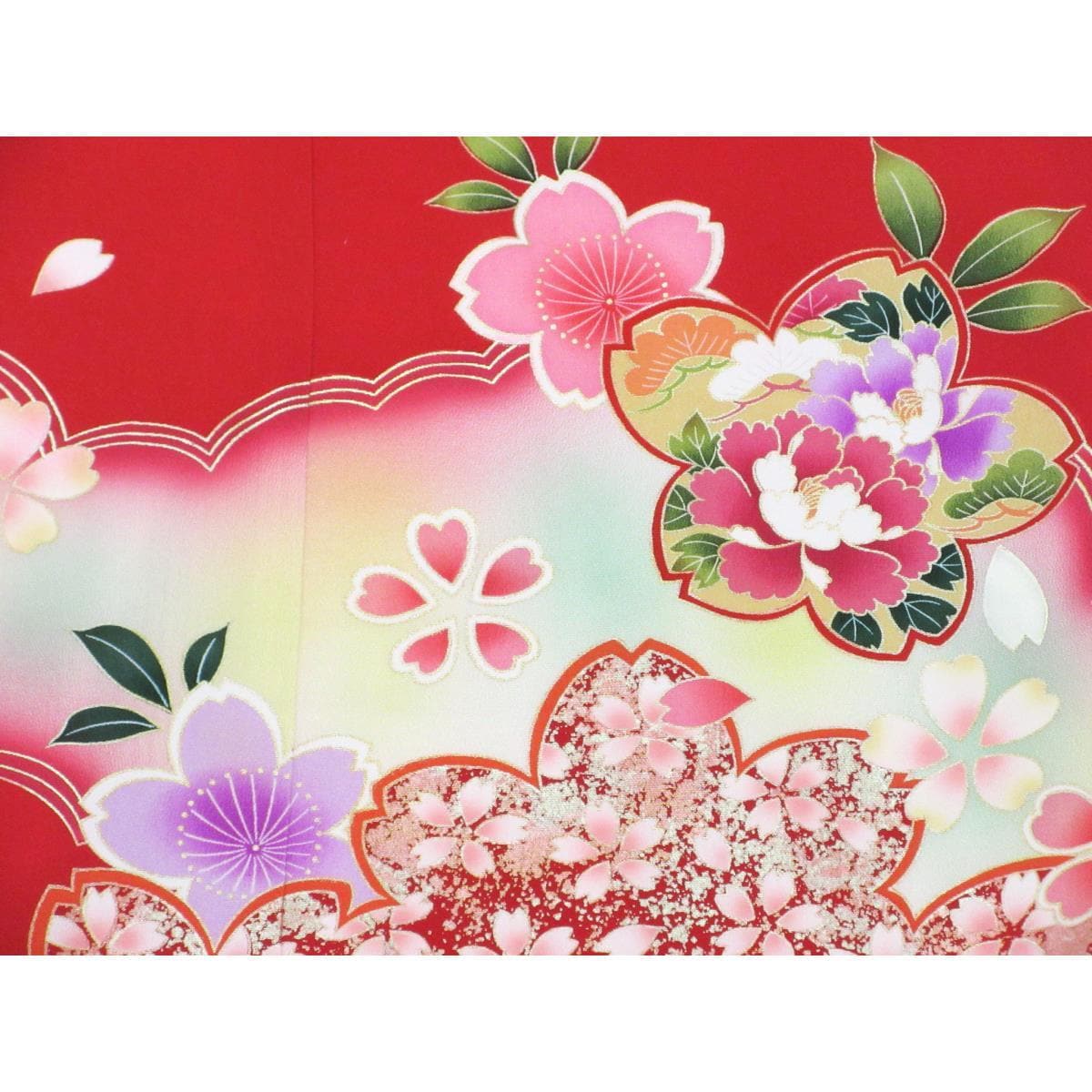 【未使用品】子供　女の子四ツ身