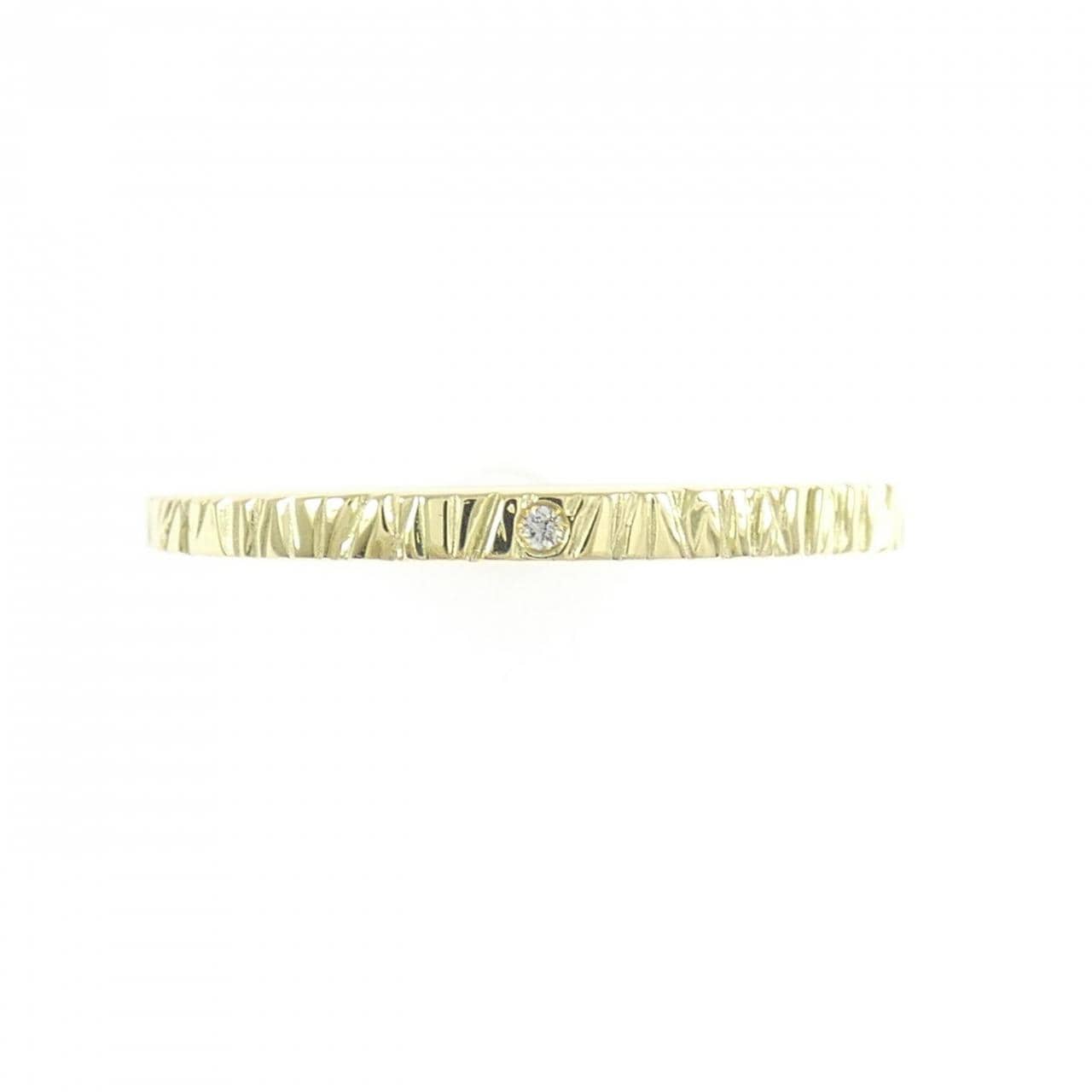 K18YG ダイヤモンド リング