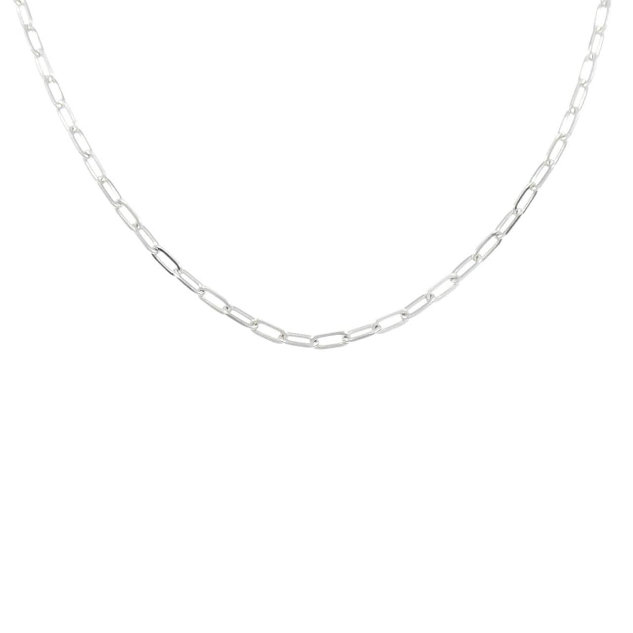 K18WG chain necklace