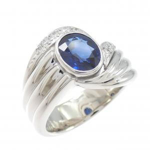 PT900 サファイヤ リング 1.73CT