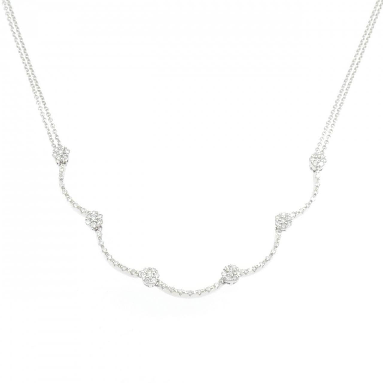 ポンテヴェキオ ダイヤモンド ネックレス 0.52CT