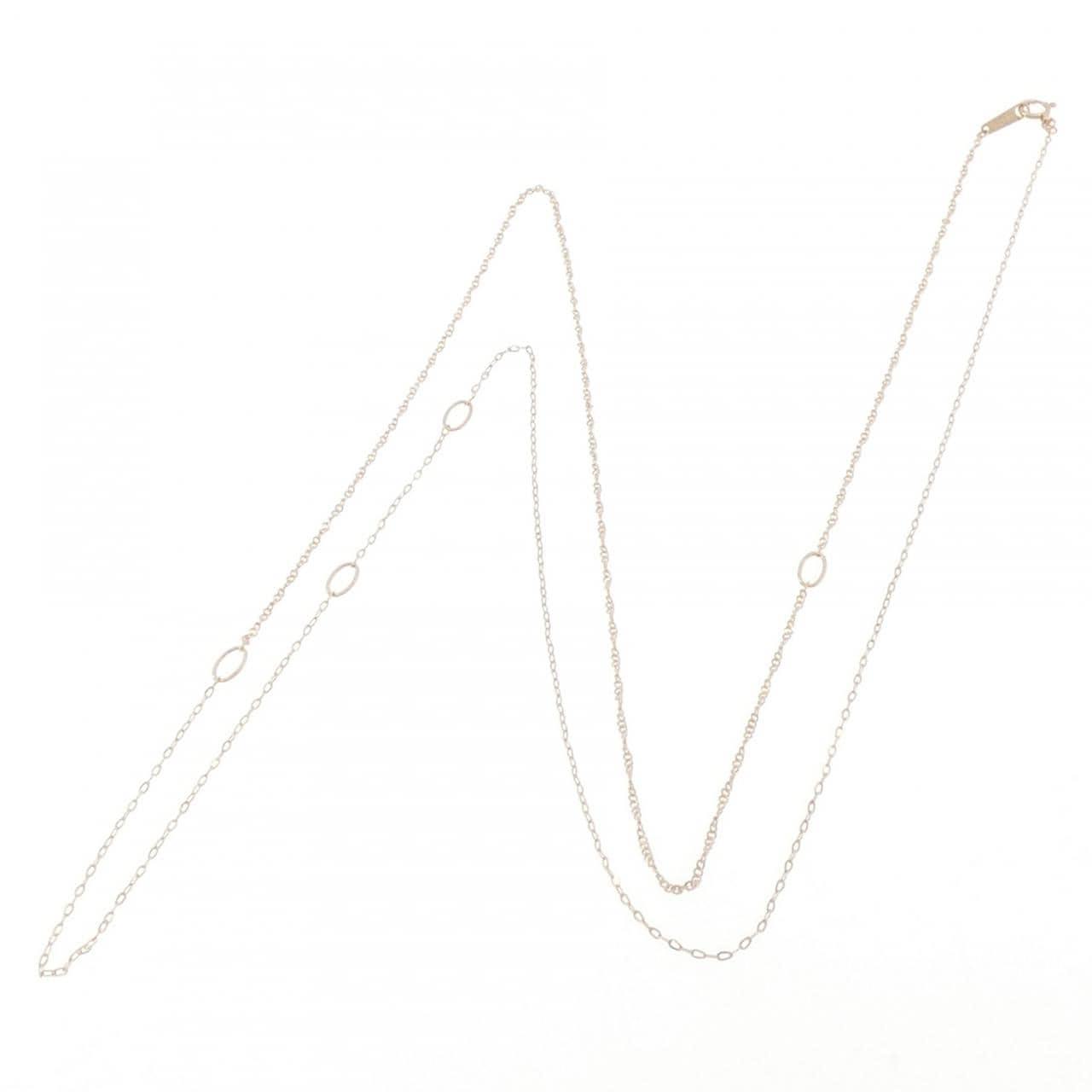 アガット K10YG ネックレス