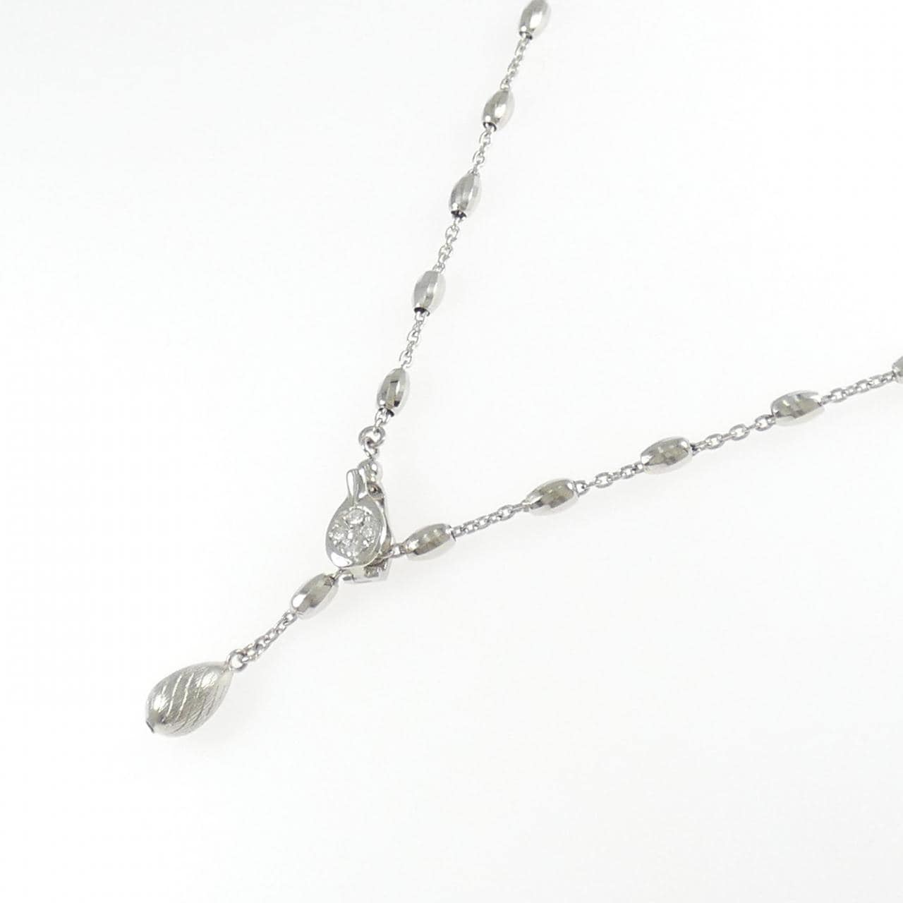 PT850 ダイヤモンド ネックレス 0.06CT