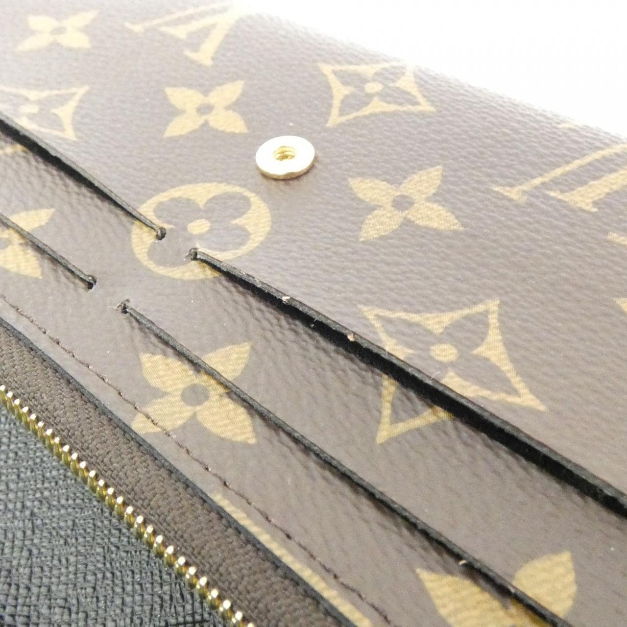 LOUIS VUITTON Monogram Reverse Portefeuille Emily M82157 皮夾