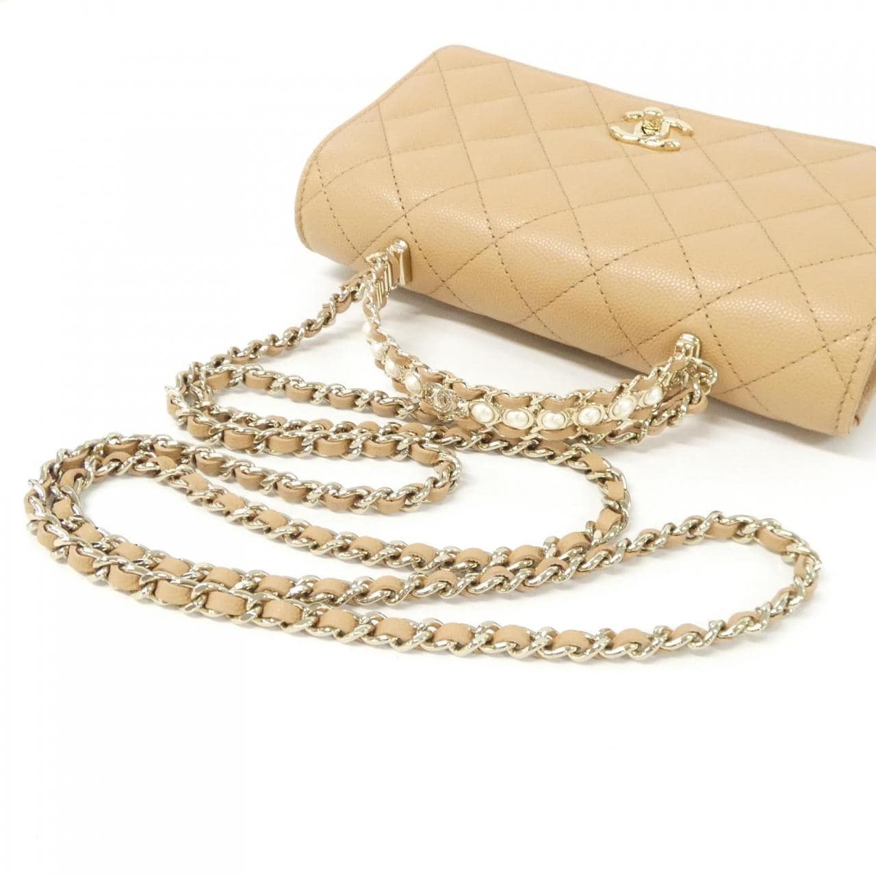 【未使用品】シャネル AP4938 チェーンウォレット