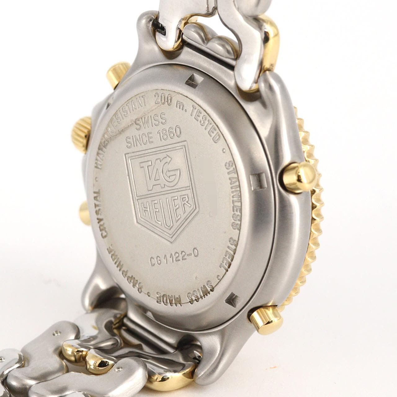 【ノーメンテナンス還元価格】タグ･ホイヤー セルクロノグラフ CG1122.BB0424 SSxGP クォーツ